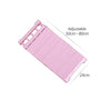 Image of Adjustable Wardrobe Decorative Space Saving Storage Rack - Threads and Metal 