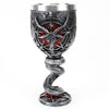 Image of BAPHOMET STAINLESS STEEL BEER MUG - Threads and Metal 
