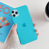 Image of Neon Transparent iPhone Cases - Threads and Metal 