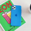 Image of Neon Transparent iPhone Cases - Threads and Metal 