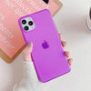 Image of Neon Transparent iPhone Cases - Threads and Metal 