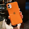 Image of Neon Transparent iPhone Cases - Threads and Metal 