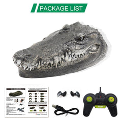 Crocodile Head Remote Control Boat - Threads and Metal 