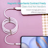 Image of THREADS™-Magnetic Charging Cable - Threads and Metal 