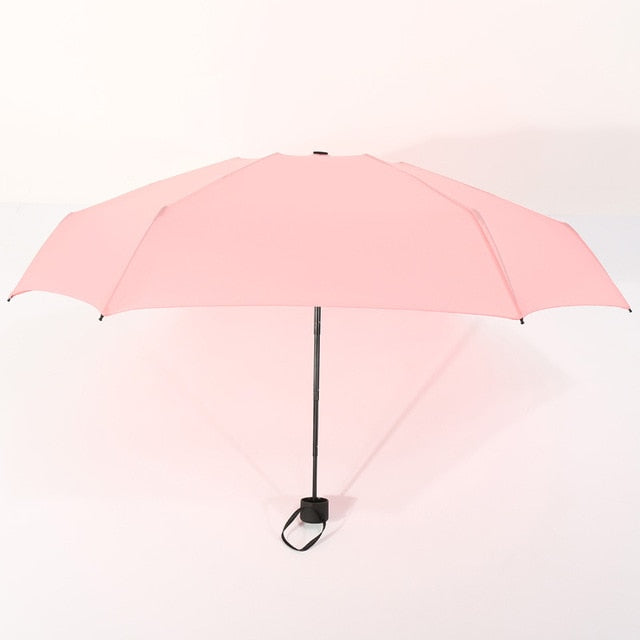 180g Small Fashion Folding Umbrella Rain Women Gift Men Mini Pocket Parasol Girls Anti-UV Waterproof Portable Travel  UMBRELLAS