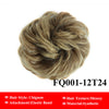 Image of Elastic Rose Bun (Superior quality)