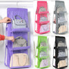 Image of BAG 3 LAYERS FOLDING SHELF BAG PURSE - Threads and Metal 