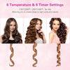 Image of Auto Rotating Ceramic Hair Curler - Threads and Metal 