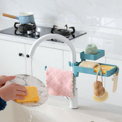 Double Layer Faucet Rack - Threads and Metal 