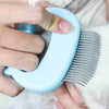 Image of Pet Hair Removal Massaging Shell Comb