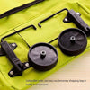 Image of Foldable Shopping Trolley Tote Bag - Threads and Metal 