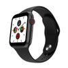 Image of Aluminium Smart Series Watch with Loop Band for iPhone - Threads and Metal 