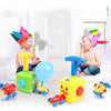 Image of BALLOON LAUNCHER CAR TOY SET - Threads and Metal 