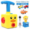 Image of BALLOON LAUNCHER CAR TOY SET - Threads and Metal 