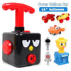 Image of BALLOON LAUNCHER CAR TOY SET - Threads and Metal 