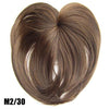 Image of Silky Clip-On Hair Topper - Threads and Metal 