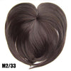 Image of Silky Clip-On Hair Topper - Threads and Metal 