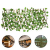 Image of Holiday promotion 50% OFF Expandable Faux Privacy Fence - Threads and Metal 