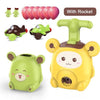 Image of BALLOON LAUNCHER CAR TOY SET - Threads and Metal 