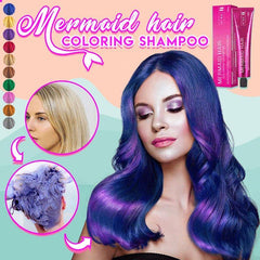Mermaid Hair Coloring Shampoo - Threads and Metal 