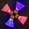 Image of Luminous badminton racket(2x badminton rackets & 2x luminous badminton) - Threads and Metal 