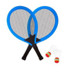 Image of Luminous badminton racket(2x badminton rackets & 2x luminous badminton) - Threads and Metal 