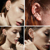 Image of Ear Wrap Crawler Hook Earrings - Threads and Metal 