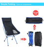 Image of [2020 NEW] RECLINER LUXURY CAMPING CHAIR - Threads and Metal 