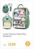 Image of TRANSFORMER MUMMY DIAPER BACKPACK - Threads and Metal 
