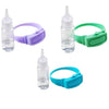Image of Sanitizer Wristband Dispenser - Threads and Metal 