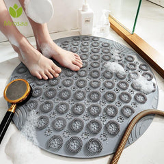 Non-slip massage silicone pad - Threads and Metal 