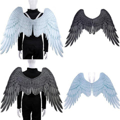 Last day Promotion-Free VIP Shipping!!Halloween 3D Angel Devil Big Wings - Threads and Metal 