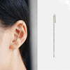 Image of Ear Wrap Crawler Hook Earrings - Threads and Metal 