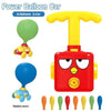 Image of BALLOON LAUNCHER CAR TOY SET - Threads and Metal 