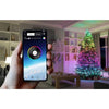 Image of Custom Christmas Tree LED String Lights - Threads and Metal 