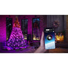 Image of Custom Christmas Tree LED String Lights - Threads and Metal 