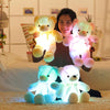 Image of Fluffy Colorful Glowing Teddy Bear-Best Gift of 2020 - Threads and Metal 