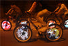 Image of 3D BICYCLE SPOKE LED LIGHTS - Threads and Metal 