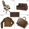 Image of (LAST WEEK PROMOTION - 50% OFF) LEATHER REPAIR PATCH - Threads and Metal 